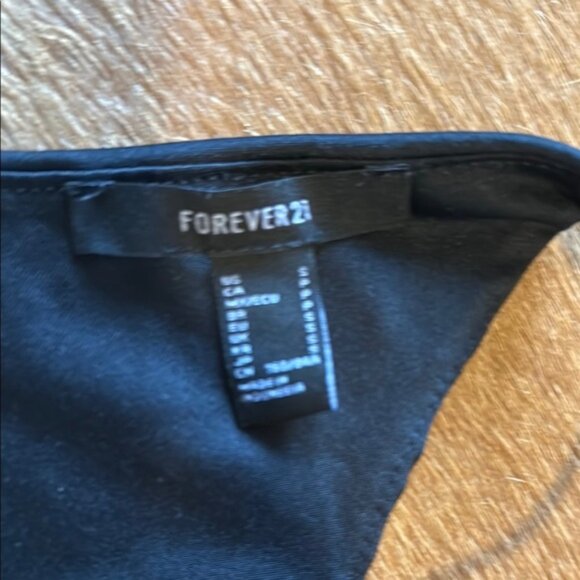 Black One-Shoulder Top - Picture 2 of 2